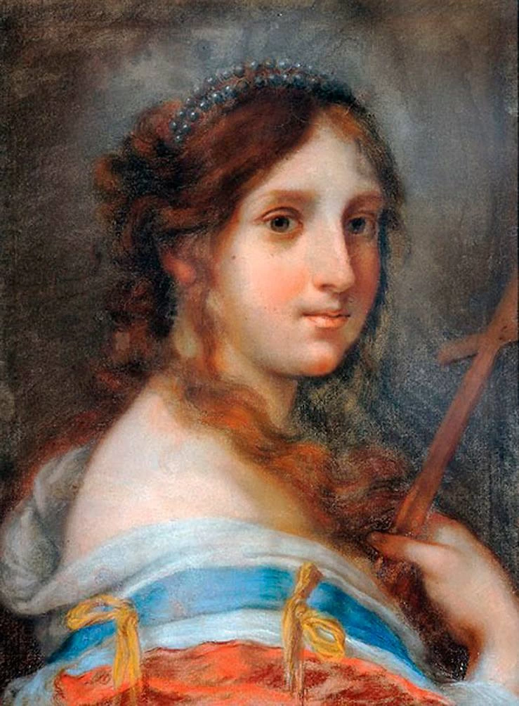 Ritratto di donna - Villa medicea della Petraia, Firenze, attribuito